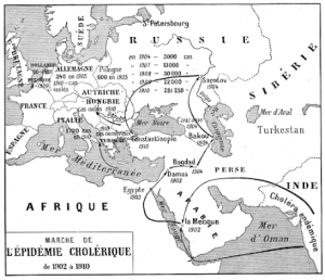 Как прекратилась эпидемия холеры в Константинополе в 1910 году